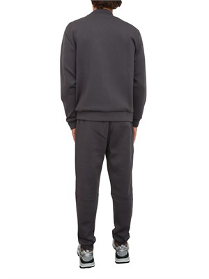 EA7 EMPORIO ARMANI Tuta sportiva grigio EA7 Premium Shield in misto viscosa stretch in UOMO