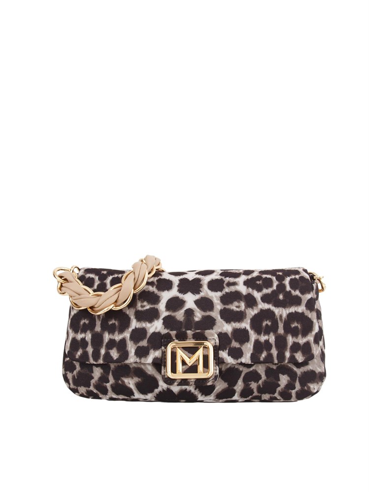 Borsa a spalla Marella in pelle ecologica animalier
