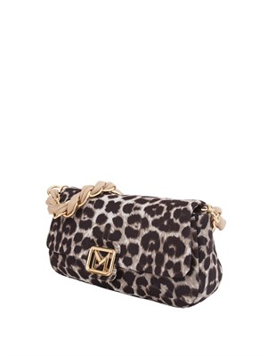 Borsa a spalla Marella in pelle ecologica animalier in DONNA