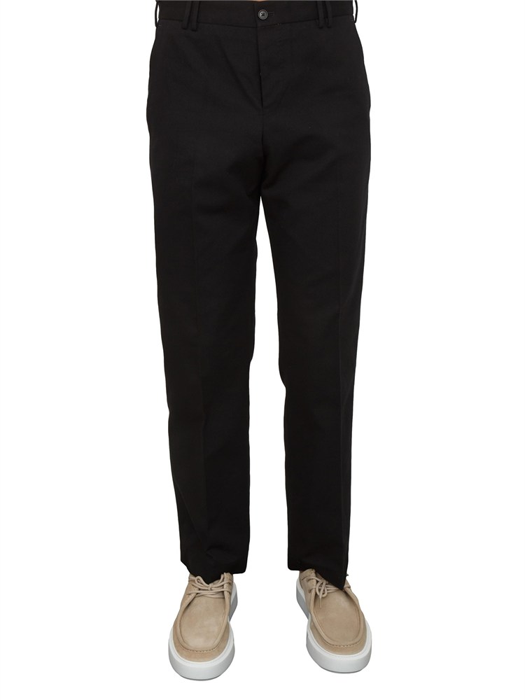 Pantaloni uomo PT Torino Reworked in cotone nero