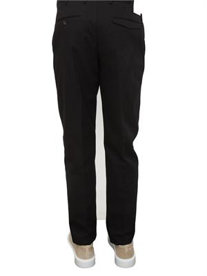 Pantaloni uomo PT Torino Reworked in cotone nero in UOMO