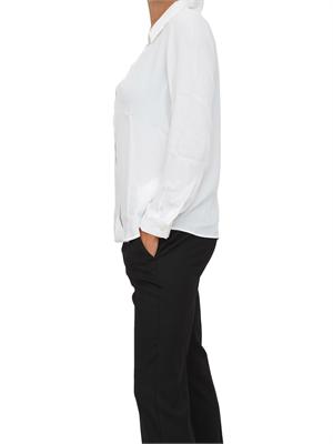 Camicia Emme Marella in popeline bianco stretch in DONNA