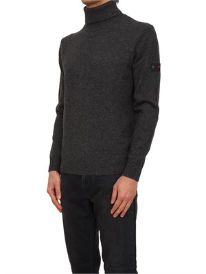 Maglia a collo alto Peline 02 Peuterey uomo in misto lana yak grigio in UOMO