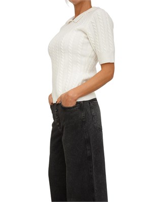 Maglia donna Fracomina cashmere e lana bianca in DONNA