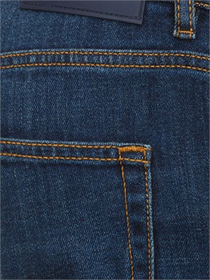 Jeans Relax PT Torino uomo in denim loose fit tapered in UOMO