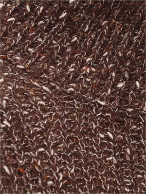 Maglia Marella in mohair e alpaca marrone melange in DONNA