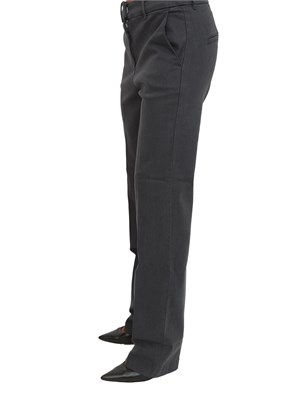 Pantaloni Marella taglio dritto in bull stretch grigio in DONNA