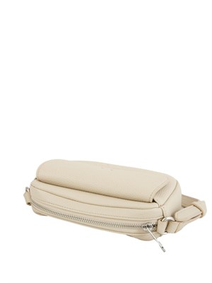 Borsa a tracolla Armani Exchange in ecopelle beige in DONNA
