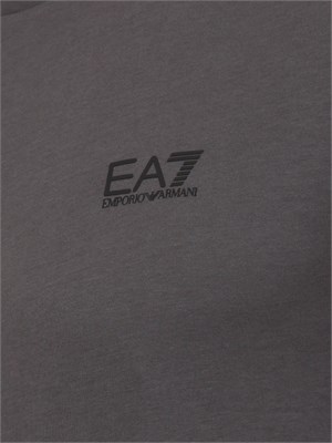 EA7 EMPORIO ARMANI T-shirt  grigio EA7 Core Identity in cotone Pima in UOMO