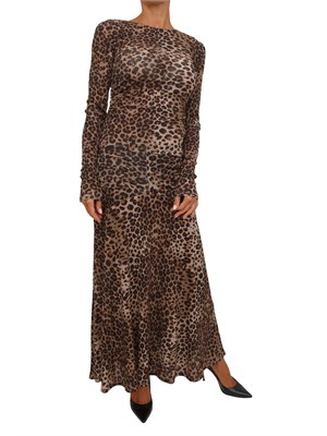 Gonna Marella in jersey tulle con stampa animalier in DONNA