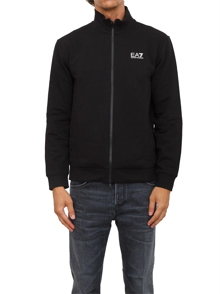 FELPA EA7 EMPORIO ARMANI NERO