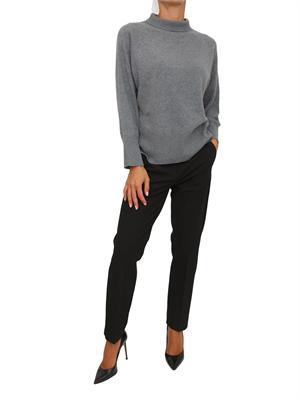 Maglia over Marella in lana e cashmere grigio in DONNA