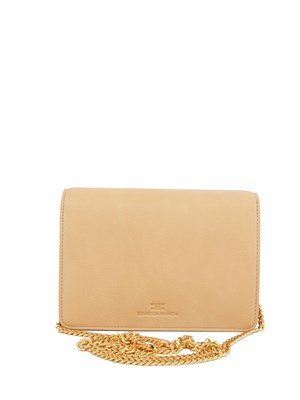 Tracolla beige Elisabetta Franchi con catena groumette in DONNA