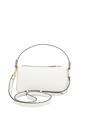 Borsa bianco Elisabetta Franchi con logo in DONNA
