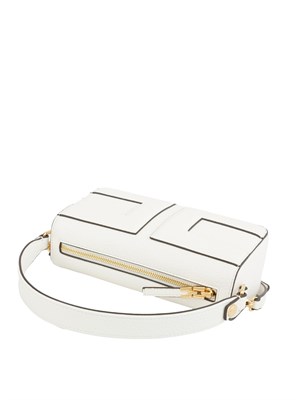 Borsa bianco Elisabetta Franchi con logo in DONNA