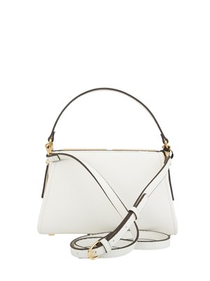 Tote piccola bianco Elisabetta Franchi con logo in DONNA
