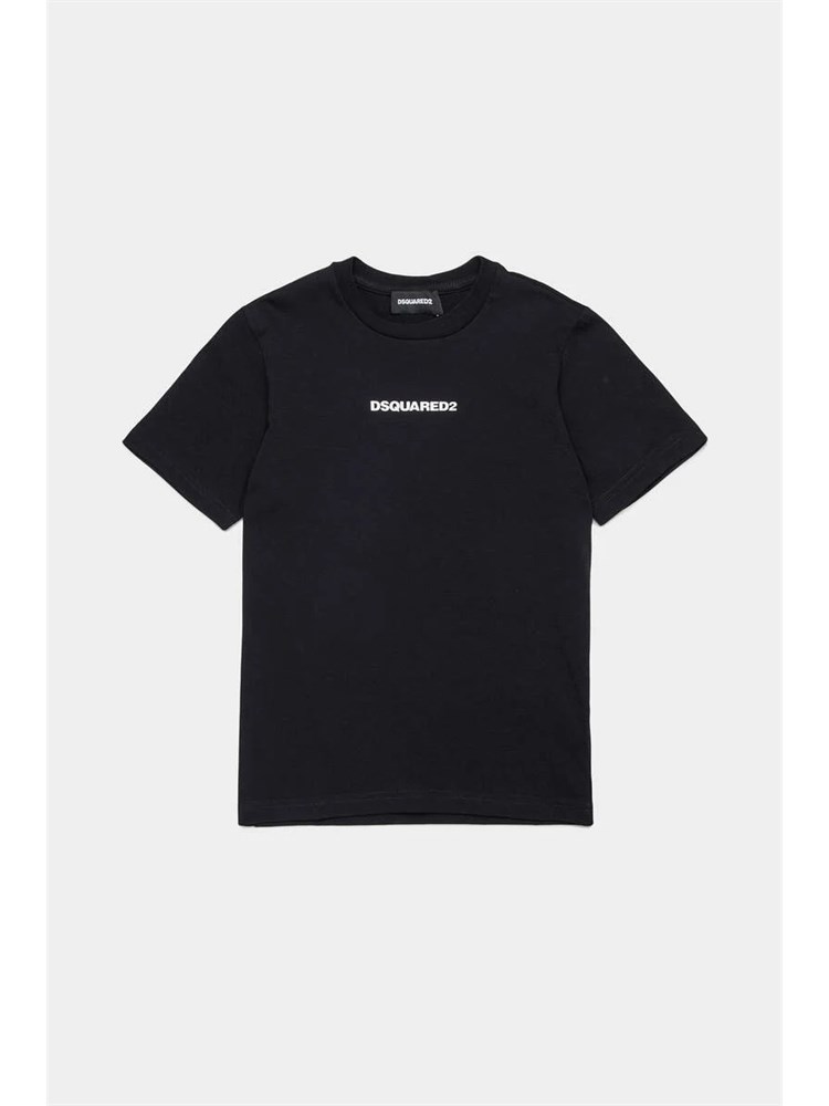 DSQUARED2 JUNIOR T-shirt Dsquared2 Kids nero con logo