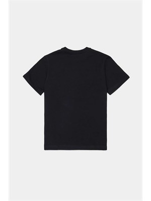DSQUARED2 JUNIOR T-shirt Dsquared2 Kids nero con logo in BAMBINO
