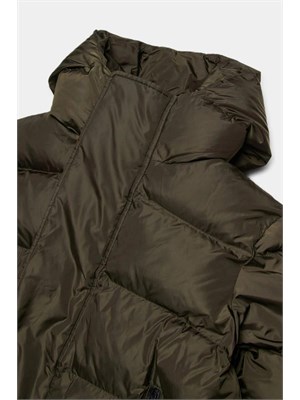 DSQUARED2 JUNIOR Giubbino Dsquared2 Kids verde in nylon trapuntato in BAMBINO