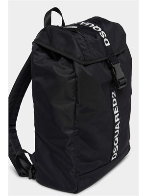 DSQUARED2 JUNIOR Zaino Dsquared2 Kids nero in nylon in BAMBINO