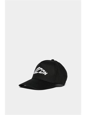 DSQUARED2 JUNIOR Cappello Dsquared2 Kids nero con logo icon in BAMBINO