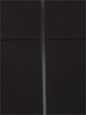 Felpa nera Max Mara MM modello over con spalla scesa in DONNA