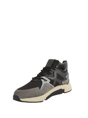 Sneakers uomo Munich Clik 103 in pelle nera in UOMO