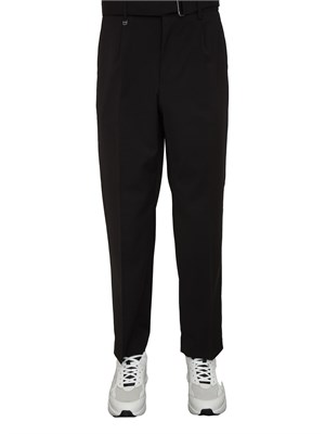Pantaloni Antony Morato relaxed ft in misto viscosa nera in UOMO