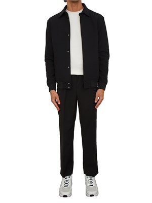Pantaloni Antony Morato relaxed ft in misto viscosa nera in UOMO