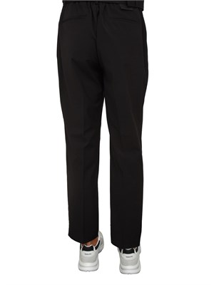Pantaloni Antony Morato relaxed ft in misto viscosa nera in UOMO
