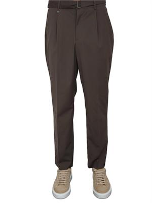 Pantaloni Antony Morato relaxed ft in misto viscosa verde militare in UOMO