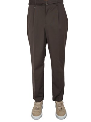Pantaloni Antony Morato relaxed ft in misto viscosa verde militare in UOMO