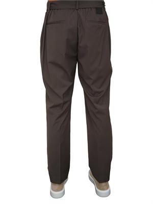 Pantaloni Antony Morato relaxed ft in misto viscosa verde militare in UOMO