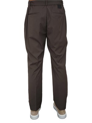 Pantaloni Antony Morato relaxed ft in misto viscosa verde militare in UOMO