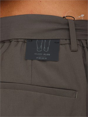 Pantaloni Antony Morato relaxed ft in misto viscosa verde militare in UOMO