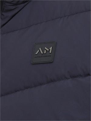 Gilet Antony Morato in tessuto tecnico blu con eco-imbottitura DuPont Sorona in UOMO