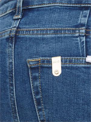 Jeans bottom up Liu Jo donna in denim blu in DONNA