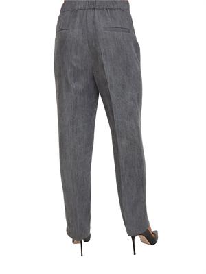 Pantaloni Liu Jo donna in denim di lyocell grigio in DONNA