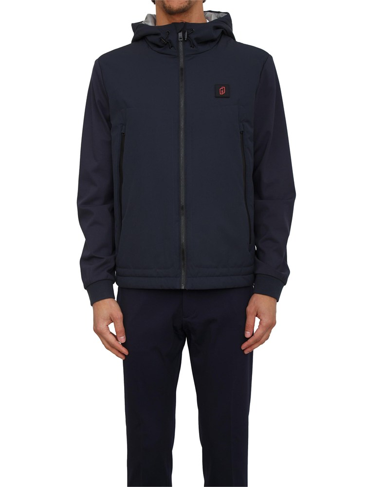 Giubbino Liu Jo uomo in nylon blu