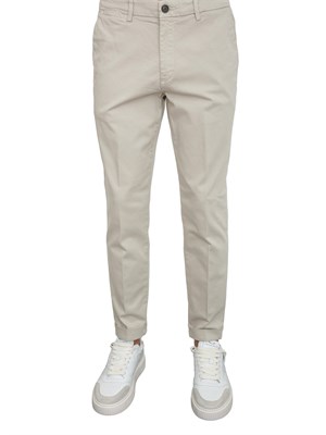 Pantaloni chino uomo Liu Jo in cotone beige in UOMO