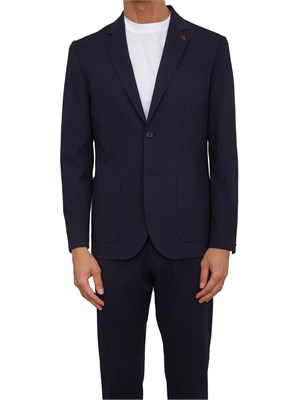 Giacca monopetto Liu Jo uomo in viscosa blu in UOMO