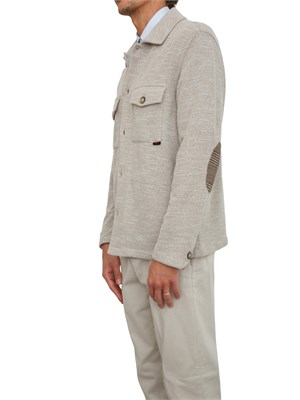 Camicia giacca Liu Jo uomo in misto cotone con patch gomiti in UOMO