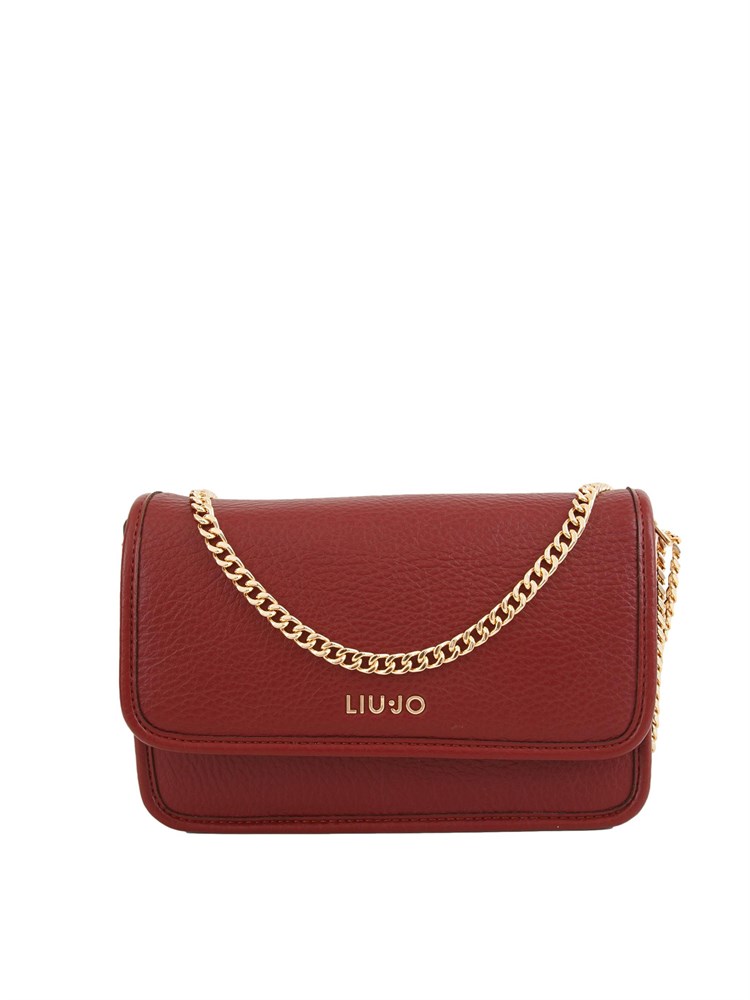 Borsa Liu Jo in ecopelle martellata bordeaux