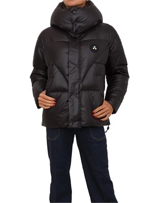 Giubbino Peuterey per Tony Effe modello unisex in nylon lakkÈ nero in UOMO