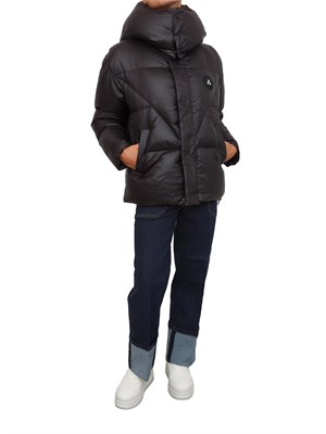 Giubbino Peuterey per Tony Effe modello unisex in nylon lakkÈ nero in UOMO