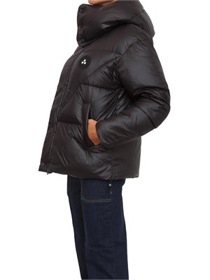 Giubbino Peuterey per Tony Effe modello unisex in nylon lakkÈ nero in UOMO
