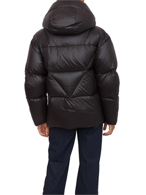 Giubbino Peuterey per Tony Effe modello unisex in nylon lakkÈ nero in UOMO