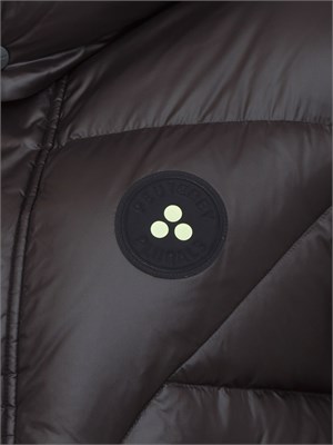 Giubbino Peuterey per Tony Effe modello unisex in nylon lakkÈ nero in UOMO