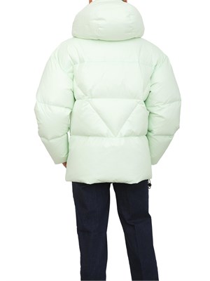 Giubbino Peuterey per Tony Effe modello unisex in nylon lakkÈ verde in UOMO