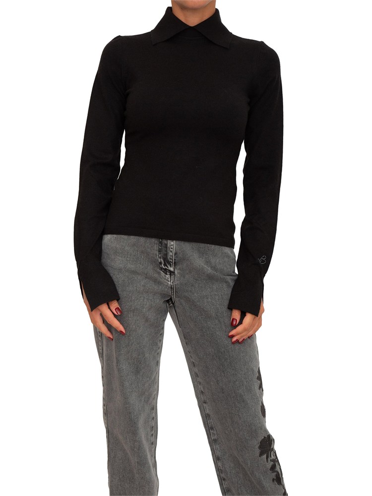 Maglia Blugirl in viscosa nera